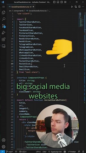 Add Social Share Buttons in Next.JS With Next-Share 📣