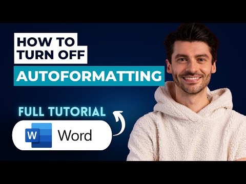 How to Turn Off Autoformatting in Microsoft Word [2025 Guide]