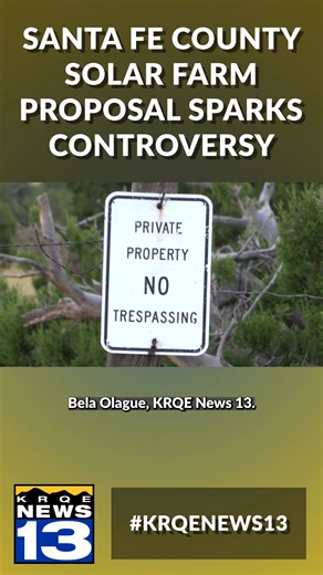 Some Santa Fe County residents pleaded with local officials to stop a solar farm project from taking its next step, over safety concerns. But others say the project will have lasting positive impacts. READ MORE HERE - https://www.krqe.com/news/new-mexico/santa-fe-county-solar-farm-proposal-sparks-controversy/?utm_medium=social&utm_source=facebook_KRQE_News_13 | KRQE News 13