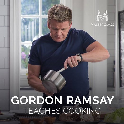 I'm really excited to announce my new MasterClass ! Now you can take the most comprehensive cooking class I've ever done ! Pre-enrollment is now open: www.masterclass.com/GR | Gordon Ramsay