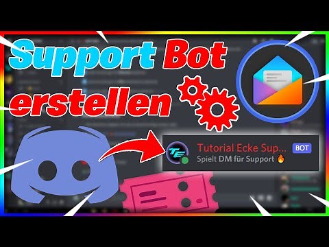 Support/Modmail Bot erstellen & einstellen [Ohne Programmierung]