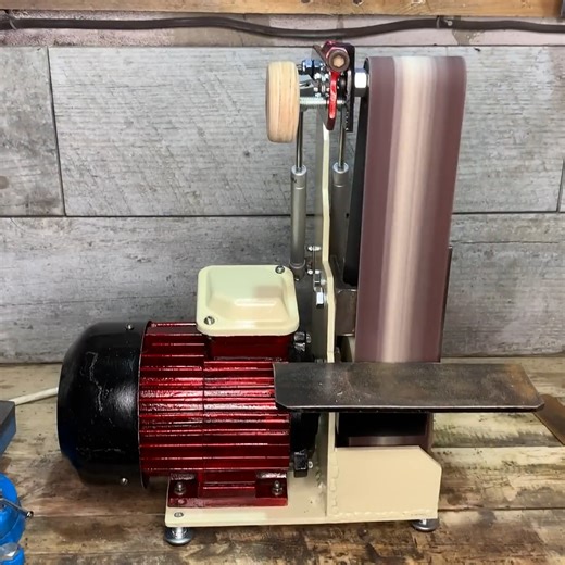 Building a Belt Sander Grinder with Basic Tools | DIY & Crafts