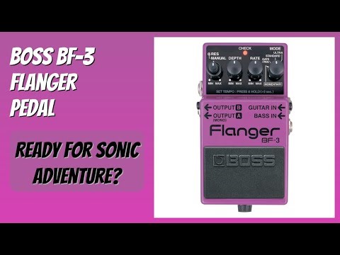 REVIEW (2026): BOSS BF-3 Flanger Pedal. Features