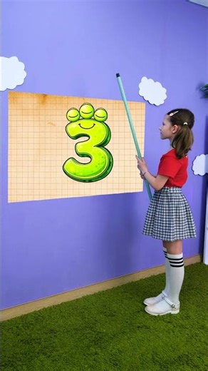 Counting Fun! 🔢✨ Look at the Cute Numbers! 😲