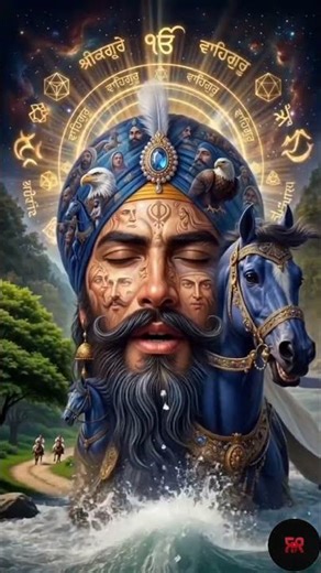 Guru Gobind Singh Ji! The Tenth Guru is watching over you ✨ #Sikhism #shorts