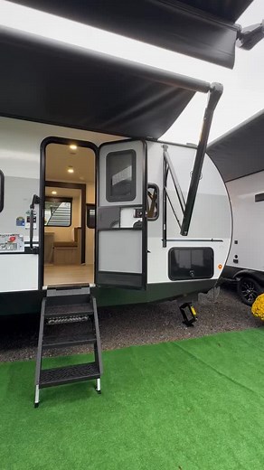 The perfect travel trailer for a weekend away ✨ Check out the ALL-NEW 2026 Tracks 232RD ✨ #PumaRV #PumaTracks | Puma RV