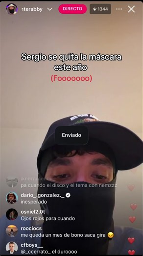 Sergio se quita la máscara este año: ¡Se lo arranca ya! #lapanterabby