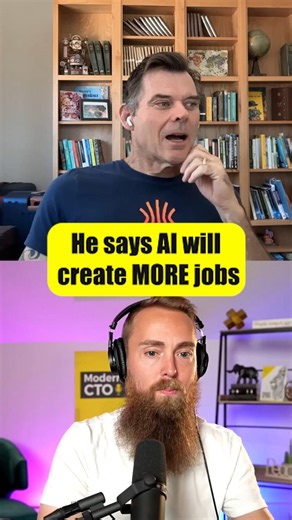 AI will actually create MORE jobs?