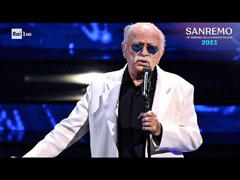 Sanremo 2023 - Gino Paoli canta 'Il cielo in una stanza'