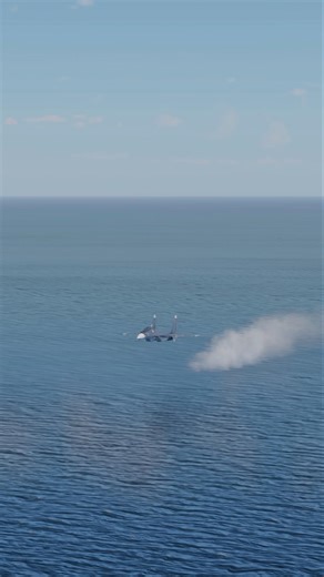 Pilot Execute a Perfect Cobra Maneuver Landing on an Aircraft Carrier