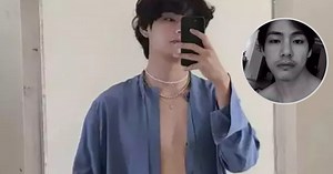 BTS's V With No Shirt Is Infinitely Hotter Than V With A Shirt