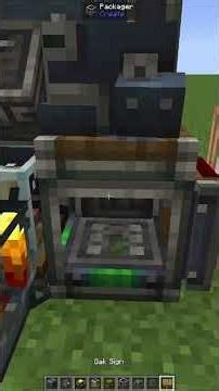 Einfaches Storage System in der Create Mod #create #minecraft