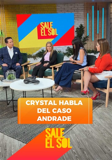 ¿Qué sorprendió más a Crystal sobre el caso Sergio Andrade?