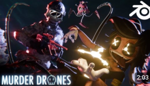 《大开杀戒》CYN Blender模型发布-动画| Ghalux[无机杀手]