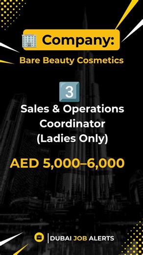 Dubai Jobs Today 🇦🇪 3 Companies Hiring Now #dubaicareers #hiringdubai #jobsindubai