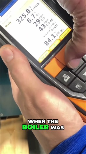 Boiler Efficiency Explained: What Your Readings REALLY Mean! #shorts