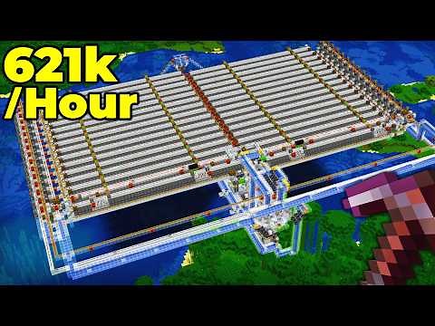 I Built the WORLD'S LARGEST Super Smelter in Minecraft...