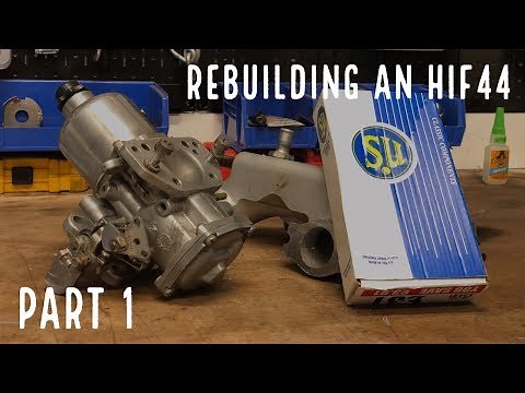 How to Rebuild an HIF44 Carb - Part 1 Disassembly