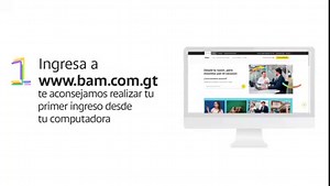 Bam está más cerca de ti auto afíliate a Bamnet a un solo clic de distancia aprende con nosotros cómo hacerlo viendo nuestro video, si quieres saber más ingresa aquí: https://bit.ly/IngresaABamnet. Sigue estos pasos para afiliarte a Bamnet: 1️⃣ Ingresa a https://www.bam.com.gt 2️⃣ Selecciona el ícono “nuevo Bamnet” 3️⃣ Luego selecciona “Crear nuevo usuario” 4️⃣Lee el contrato y completa los formularios. 5️⃣ Al completarlos recibirás un correo y una llamada de confirmación. 6️⃣ Configura y person