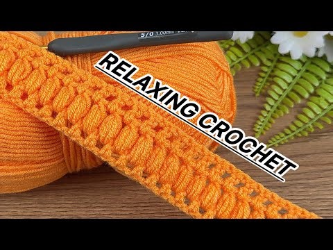 Easy Crochet Sample Pattern | Step by Step Tutorial