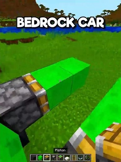 "Minecraft CAR Build 😳🚗 | Working Vehicle in Minecraft!"