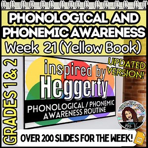 Phonological and Phonemic Awareness | Activities | Lessons | Heggerty Week 21