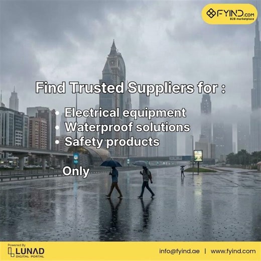 Safety Tips for UAE Rainy Season #tips