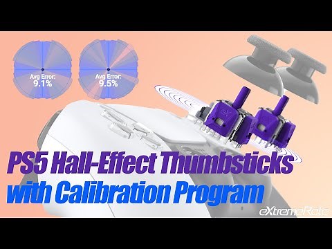 eXtremeRate eXhall PS5 Hall Effect Thumbstick Installation & Calibration Guide