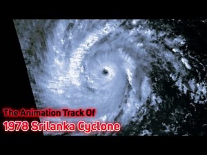 The Track Of 1978 Srilanka Cyclone