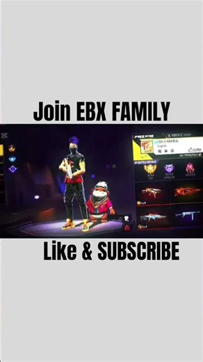 JOIN EBX- ESPORT'S GUILD ll #freefire #gamingchannel #youtubegaming #youtube