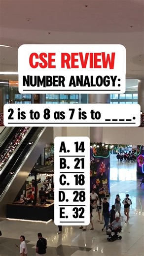 6K views · 197 reactions | CSE Review #mathwithprincess #mathviral #mathtutor #educationalcontent #numberanalogy #CSEReview #reels #reelsfb #reelsvideo #fypシ #fypageシ #fypviralシ #fypシ゚viralシfypシ゚ | Math with Princess | Facebook