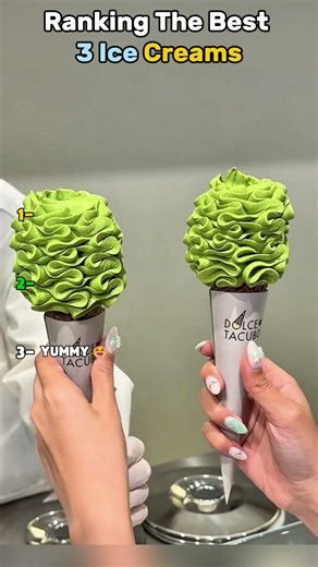 Ranking The Best 3 Ice Creams 🍦😍