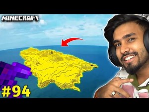 TECHNO GAMERZ BUILD A GOLD ISLAND IN MINECRAFT I TECHNO GAMERZ I UJJWAL GAMING