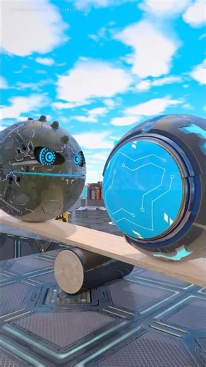 Pacman Robots Face Off on a Balance Board 🤖⚖️