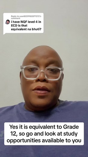 Study Opportunities with NQF Level 4 Certificate