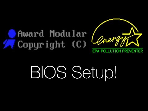 Emulated 1990s PC: BIOS Setup!