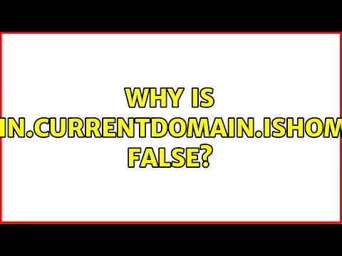 Why is AppDomain.CurrentDomain.IsHomogenous false?