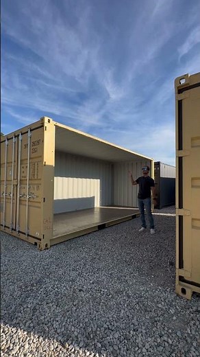 Know this prior to cutting the entire wall out of a shipping container!#shippingcontainer #tinyhome