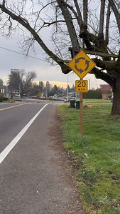 Roundabouts don’t have to be stressful. Yield going in, enter to the right, signal when you exit. Roundabouts reduce 70 % of serious injury crashes. Send this to someone who’s confused about roundabouts. #drivereducation #drivingtips #roundabout | Gordon Driving School