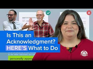 How to Complete an Acknowledgment | Step-by-Step Notary Guide