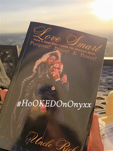 The book finally became.I am about to read this book from cover to end! So many of us are out here, loving dumb as hell. We need to learn how to love smart, so we can have someone that's going to love us through it all. ❤️ Hunny go get yours! Shout out to @Auntie Gell Unc Rich Official #LoveSmart #ATeam #HoOkedOnOnyxx