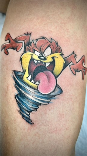 2.3M views · 33K reactions | Taz o el Demonio de Tasmania Miguel Solarte 﫡 #anime #taztattoo #looneytunes #warner #taz #demonio #tasmania #demoniodetasmania @destacar | Hernando Solarte | Facebook