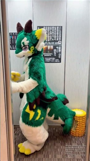 このあと大丈夫だったのか心配 ｜Should We Be Worried? A Dragon Took the Elevator Alone… #旅館こいと