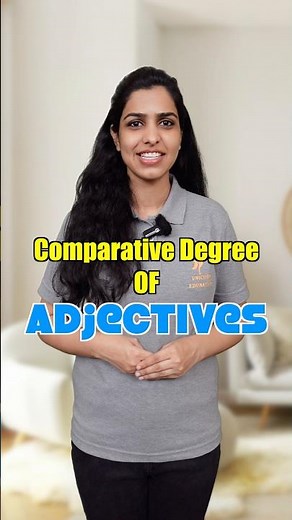 How to use Comparative Degree of Adjectives | Than vs To | Learn English Grammar Lesson #shorts