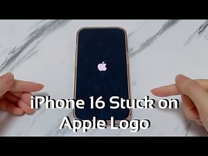 How to Fix an iPhone 16 (Plus) or iPhone 16 Pro (Max) That's Stuck on Apple Logo Screen