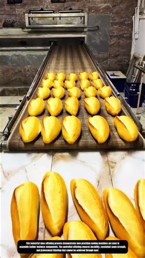 Automated Bread Baking and Cooling Line in Commercial Bakery Production