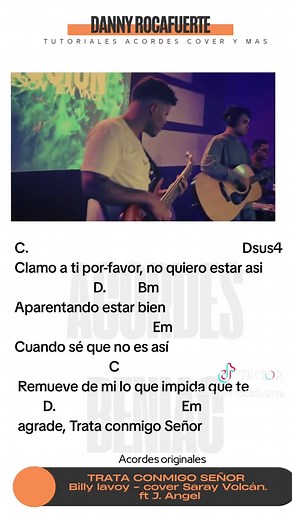 Trata Conmigo Señor - Acordes y Letra de Billy Lavoy