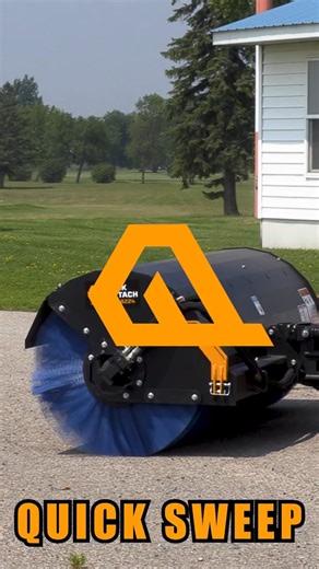 Angle it, Sweep it, Own it The Quick Sweep makes cleanup faster, smoother, and smarter. Attachments that make the job easy - from snow and slush to dirt and debris. Messy before ➜ spotless after. https://quickattach.com/products/quick-sweep-hd-commercial-power-angle-broom?_pos=1&_sid=bb27a9b29&_ss=r | Quick Attach Attachments
