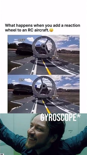 I Added a Reaction Wheel to an RC Plane… It Did THIS