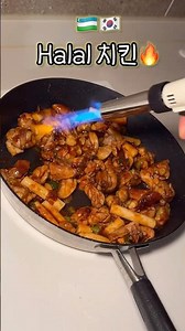 halal Making Korean Spicy Seasoned Chicken🌶️